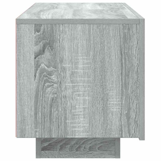 vidaXL TV-benk grå sonoma 100x35x40 cm konstruert tre