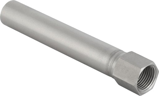 Geberit 22mm x 3/4" Rustfri Overgangsmuffe/Nippel Mapress