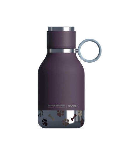 Asobu Stainless Steel Bowl Bottle Burgundy 84259103972