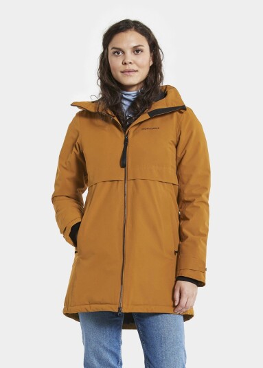 Didriksons Helle Wns Parka 5 Cayenne 34 Vinterjakker Didriksons Helle Wns Parka 5 Cayenne 34 Vinterjakker