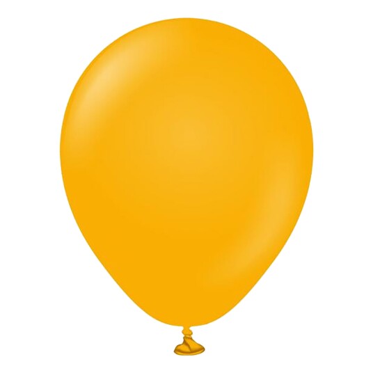 Ballongkungen AB Lateksballonger Professional Mini Amber - 100-pakning