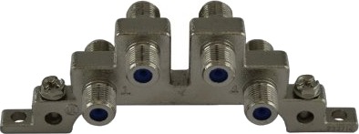Televes Koaksialadapter F-Type Hun/Hun HF Metallisk