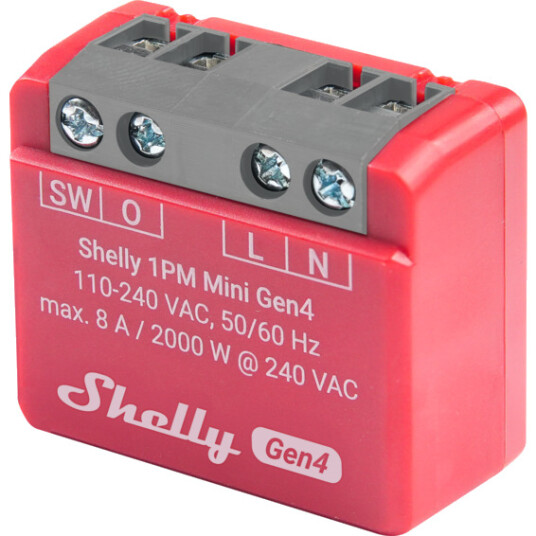 Shelly 1Pm Mini Gen4 Shelly 1Pm Mini Gen4