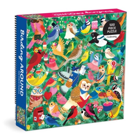 Happy Bird Day 500 Piece Family Puzzle