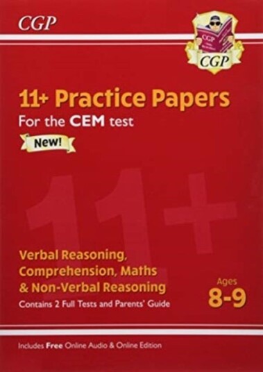 11+ CEM Practice Papers Ages 8-9 with Parents' Guide & Online Edition: perfect preparation for t 11+ CEM Practice Papers Ages 8-9 with Parents' Guide & Online Edition: perfect preparation for t
