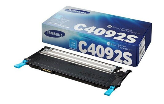 HP Samsung SU005A / CLT-C4092S Cyan Toner - Laser toner Blå