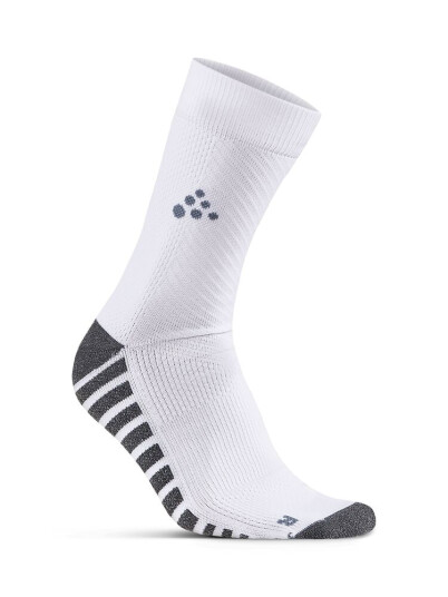 CRAFT Ability Anti Slip Mid Sock White 28/30 CRAFT Ability Anti Slip Mid Sock White 28/30
