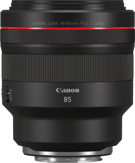 Canon RF 85mm f/1.2L USM 82 mm filterfatning