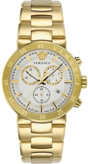 Versace Herreklokke VEPY00820 Urban Mystique Sølvfarget/Gulltonet