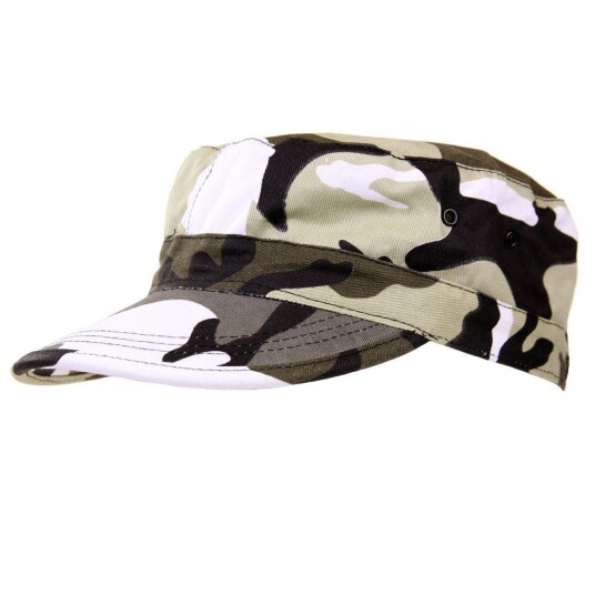 Fostex Combat Cap Hvit, Grå