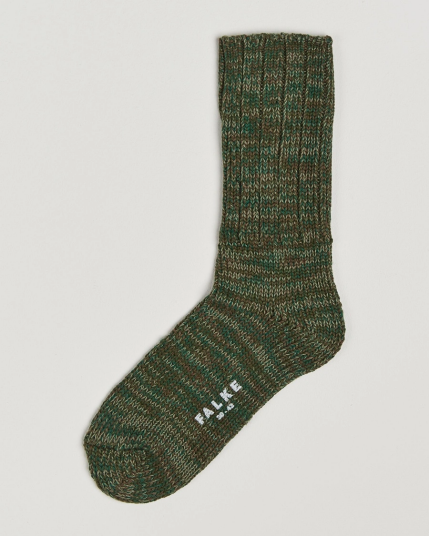 Falke Brooklyn Cotton Sock Brown Tan