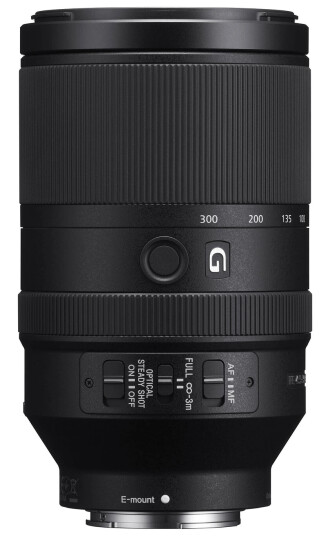 Sony FE 70-300mm Telefotozoomobjektiv med Bildestabilisering for E-Mount