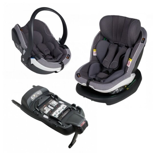 BeSafe, Bilstol, iZi Modular X1 3i1 Bilstolpakke Metallic Mélange BeSafe, Bilstol, iZi Modular X1 3i1 Bilstolpakke Metallic Mélange