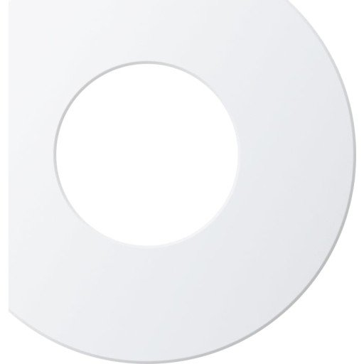 Grohe Rund Rosett Ø70mm Krom for Dusjslanger