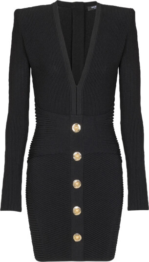 Balmain Dame Kjoler Svart L,