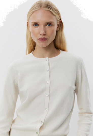 Sofie Schnoor Cissesw Cardigan - Cream - L