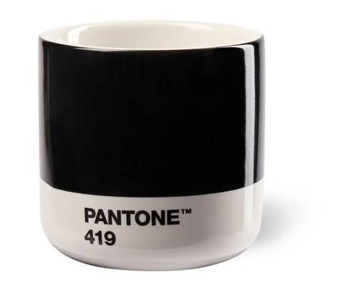 PANTONE Macchiatokopp, 100ml, Black PANTONE Macchiatokopp, 100ml, Black