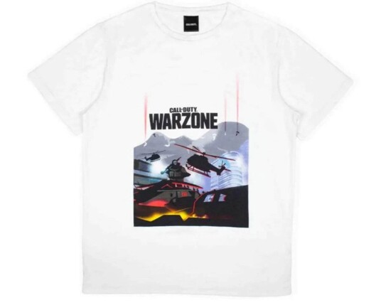 Call of Duty Warzone T-skjorte Helicopter - XL - Voksen - 100% bomull Call of Duty Warzone T-skjorte Helicopter - XL - Voksen - 100% bomull