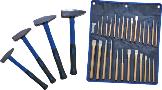 Bato Kombisett Hammer/Dorn/Meisel 32 Dele