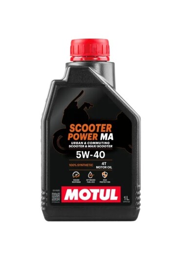 Motorolje MOTUL SCOOTER POWER 4T 5W40 1L
