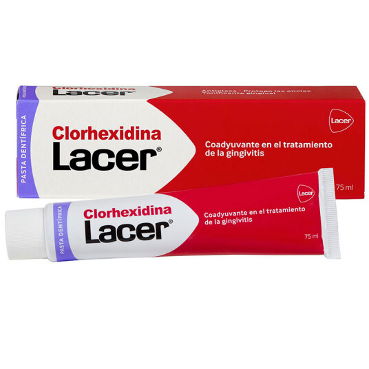 Klorheksidin Tannkrem 0.12 % LACER Klorheksadina 75 ml Klorheksidin Tannkrem 0.12 % LACER Klorheksadina 75 ml
