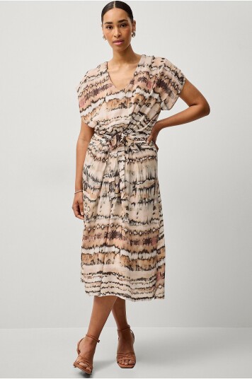 Saint Tropez Kjole Eyasz Long Dress Hvit