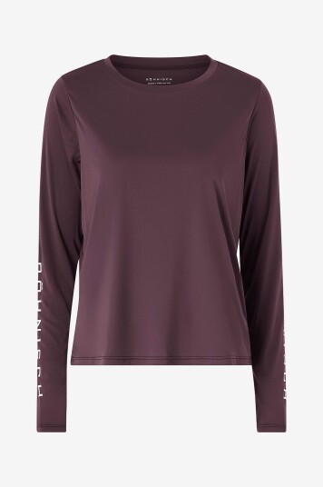 Röhnisch Treningstopp Team Logo Long Sleeve Lilla Röhnisch Treningstopp Team Logo Long Sleeve Lilla
