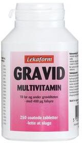Lekaform Gravid Multivitamin   250 tabl.