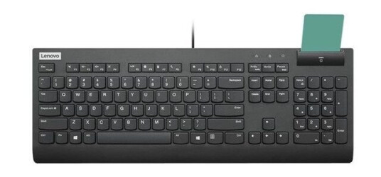 Lenovo Smartcard Wired Keyboard II - keyboard - UK - Tastatur - Engelsk - Storbritannia - Svart Lenovo Smartcard Wired Keyboard II - keyboard - UK - Tastatur - Engelsk - Storbritannia - Svart