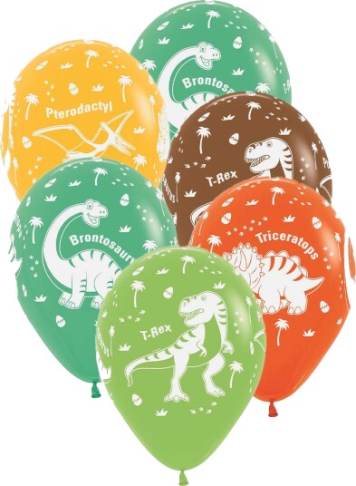 Butterick's Ab Ballonger Dinosaurer 6-pakning 200286