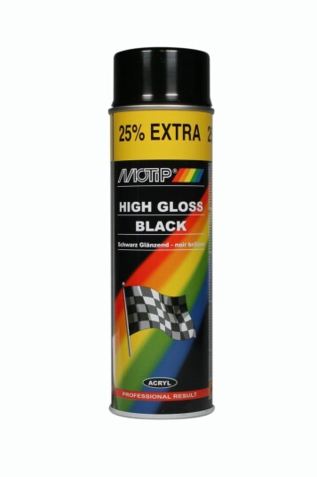 Motip Svart blank 04005