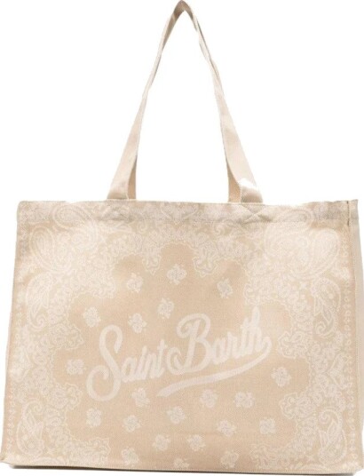 MC2 Saint Barth, Dame, Vesker, Beige, ONE SIZE,
