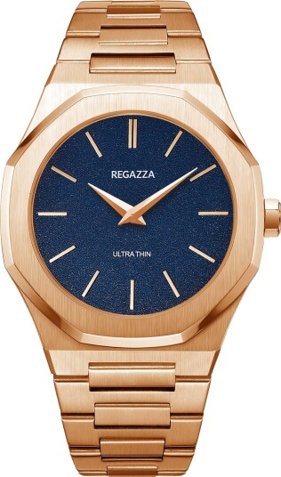 Regazza Ultra Thin Rose Gold Blue