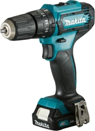 Makita Slagdrill HP333DSAE 12v 2x2.0ah Led-Lys