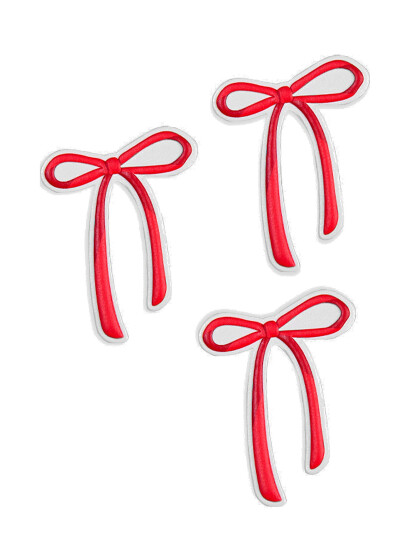 Holdit Bow Sticker Pack - Red - ONE SIZE