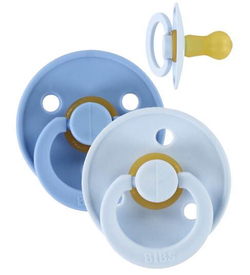 BIBS Colour sut  2 pack Skyblue Babyblue str. 2