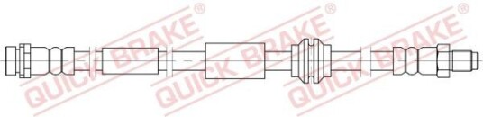Bremseslange QUICK BRAKE 32.837
