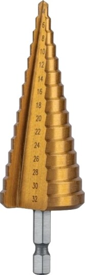 Högert Technik 4-32 mm Trinnbor for Elektroverktøy Högert Technik 4-32 mm Trinnbor for Elektroverktøy