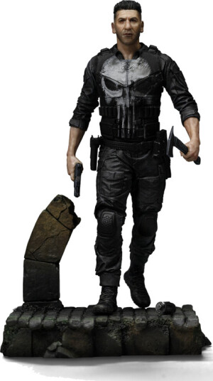 Daredevil: Born Again Art Scale 1/10 Punisher Statue