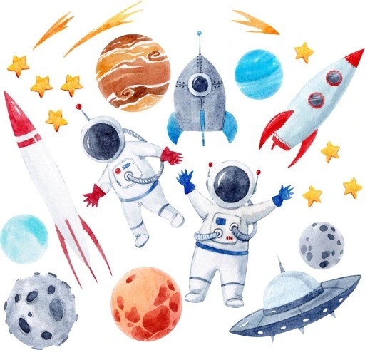 Veggklistremerke Kosmos Veggklistremerke Kosmos