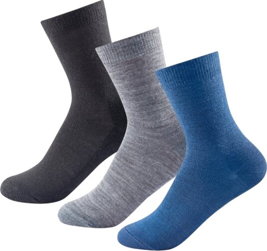 Devold Daily Light Kid Sock 3pk Kid Mix 31-34