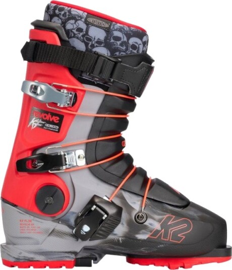 K2 Revolve KF Skistøvler Herre Grey/Red 29,5