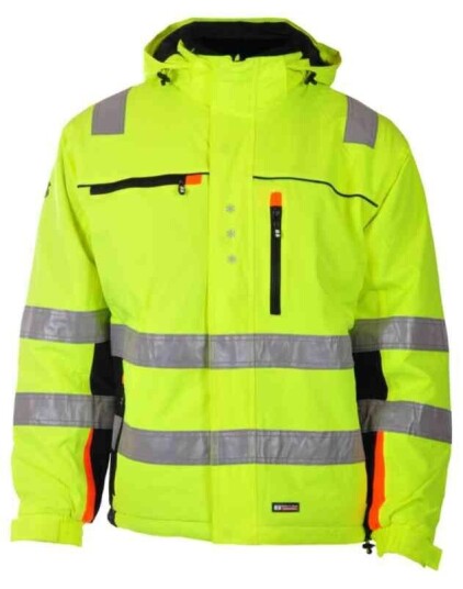 BS Bergset Vinterjakke, HiVis kl.3 Unisex, Str. 3XL, Gul/Sort BS Bergset Vinterjakke, HiVis kl.3 Unisex, Str. 3XL, Gul/Sort