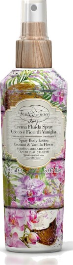 Rudy Profumi No Gas Body Cream Spray Coconut & Vanilla Flower 150