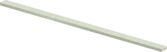 Uponor Siccus Mini Kantlist 1000x45x15mm