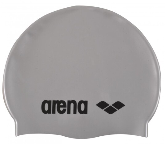 Arena Classic silikon JR badehette 51 SILVER-BLACK 1SIZE Arena Classic silikon JR badehette 51 SILVER-BLACK 1SIZE