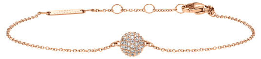 Daniel Wellington DW Pavé Crystal 155-185 mm Rose Gold
