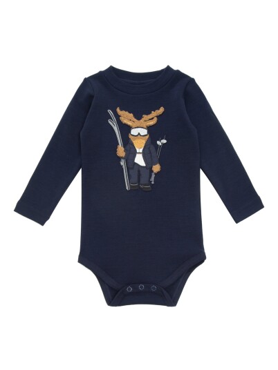 Woolland Høvringen Body Baby Blue Ink 86 92 Woolland Høvringen Body Baby Blue Ink 86 92