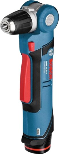 Bosch Gwb 10,8-Li Professional - Vinkelbor - Trådløs - Nøkkelfri Borhylse 10 Mm - 11 N·M - 2 Batterier - 10.8 V