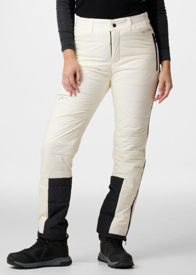 Swedemount Östersund Warm Pant 2.0 W Offwhite/Black 46 Overdragsbukser
